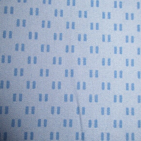 Michael Kors Mens L/S Blue Stretch Cotton Dress Shirt NWOT - Size 20/36* - Picture 2 of 3